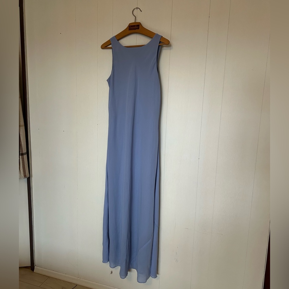 Amoretti Blue Maxi Dress – Made in Canada (Size 15/16)